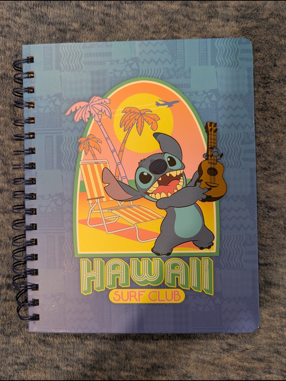 Stitch Spiral Notebook Planner With Stickers